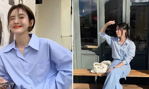 Xanh nhạt lên ngôi: Gợi ý phối đồ công sở thanh lịch, tinh tế mà vẫn trẻ trung