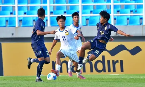 U17 Thái Lan rời giải đầy cay đắng sau trận thua U17 Lào