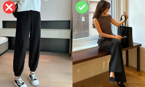 4 kiểu quần đen nên tránh nếu không muốn làm giảm phong cách
