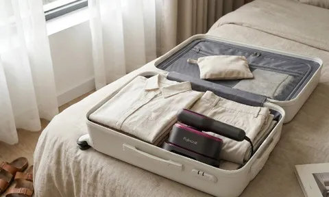 Mở vali ra là thấy ngay thảm họa váy nhăn? Đây là thứ cả hội chị em đang âm thầm nhét vào hành lý