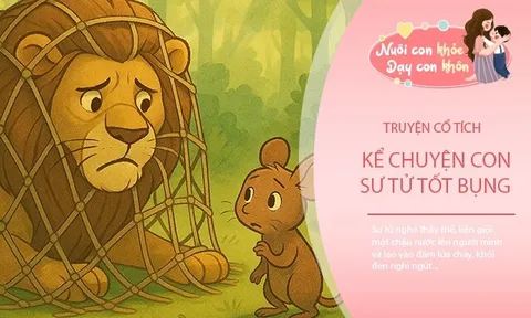 Truyện cổ tích: Con Sư tử tốt bụng