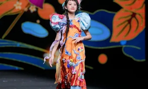 Mẫu nhí An Cát Diệp và hành trình đưa văn hoá Việt ra thế giới, từ sân đình tới Tuần lễ Thời trang Thâm Quyến