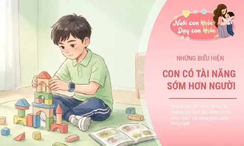 Trẻ thông minh không chỉ là học giỏi, 4 dấu hiệu sớm trước 6 tuổi bố mẹ nên biết