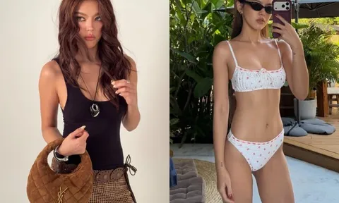 "Bông hồng lai" xinh như hoa là học trò cưng của Minh Tú, có em gái sinh đôi đẹp không kém chị