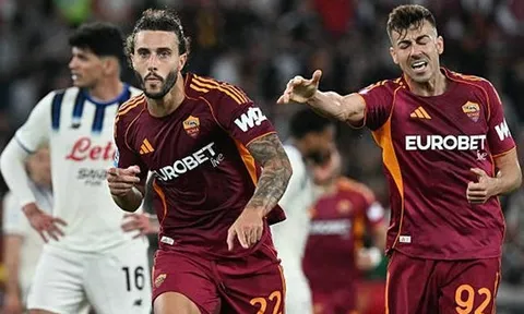 Roma chia điểm đầy tiếc nuối trước Atalanta