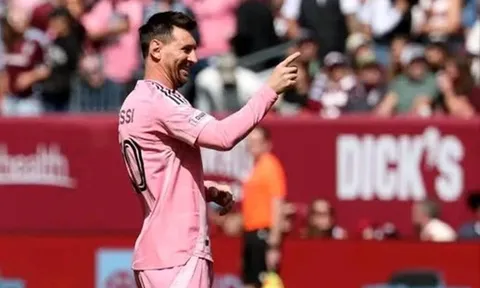 Messi lập cú đúp giúp Inter Miami hạ Colorado Rapids 3-2