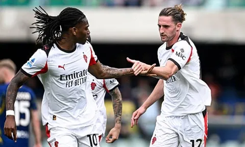 Hạ Verona, AC Milan chính thức vươn lên nhì bảng Serie A