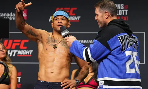 Gilbert Burns chọc giận khán giả Canada tại UFC Winnipeg: 'Tôi sẽ nghiền nát con cưng của các người'