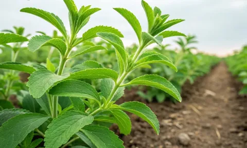 Loại lá khô ngọt gấp 300 lần đường mía, uống thanh mát không béo, không tăng cân