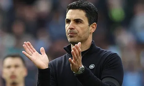 Arteta khẳng định Arsenal thua Man City vì thiếu may mắn