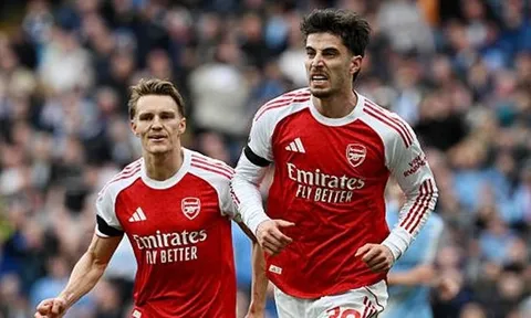 Hy vọng chưa tắt với Arsenal sau màn trình diễn tại Etihad
