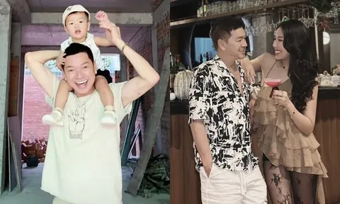 Sao Việt 24h: Diễn viên Quang Minh bế quý tử duy nhất đi thăm tổ ấm quy mô hoành tráng với vợ kém 37 tuổi