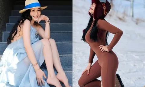 Hoa hậu gốc Việt được báo quốc tế ca ngợi là "mỹ nhân gợi cảm nhất châu Á", U60 tìm cách mang thai với chồng kém 12 tuổi