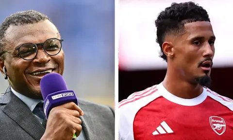 Desailly xin lỗi và khẳng định Saliba hay hơn Van Dijk