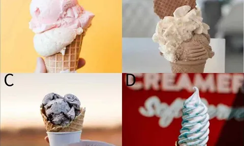 Trắc nghiệm tâm lý: Bạn sẽ ăn cây kem nào?