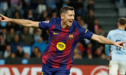 Nỗi ám ảnh mang tên Lewandowski của hàng thủ Celta Vigo