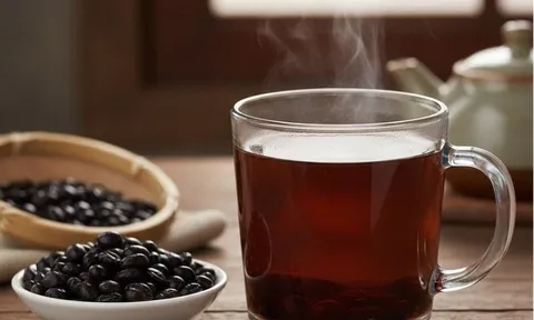 Nước đỗ đen mát - bổ nhưng có 3 người thèm mấy cũng không được uống