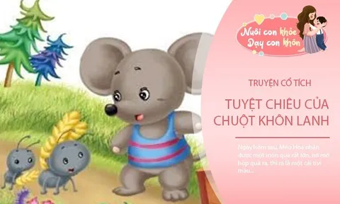 Truyện cổ tích: Tuyệt chiêu của con chuột khôn lanh