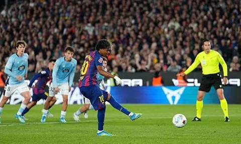 Lamine Yamal lập công rồi chấn thương, Barca thắng hú vía