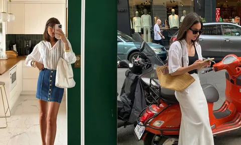 4 kiểu chân váy “đinh” mùa hè giúp phong cách Pháp luôn thanh lịch mà không cần cầu kỳ