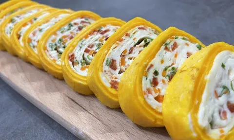 Cách làm trứng cuộn ngon tại nhà