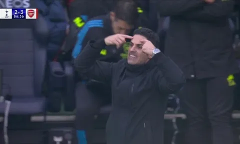 "Arteta đang kêu gọi các cầu thủ của mình cần giữ sự bình tĩnh"