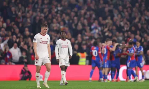 10 thống kê Palace 4-0 Man Utd: Xô đổ những kỷ lục