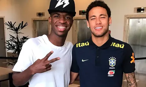 Neymar: "Vinicius là cầu thủ xấu nhất tôi từng chơi cùng"