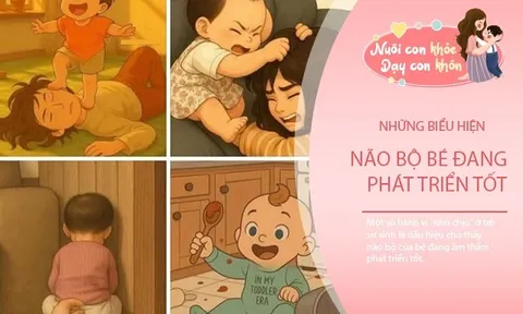 Trẻ 1 tuổi càng “nghịch” càng thông minh? 5 hành vi khiến bố mẹ mệt mỏi lại là tín hiệu đáng mừng