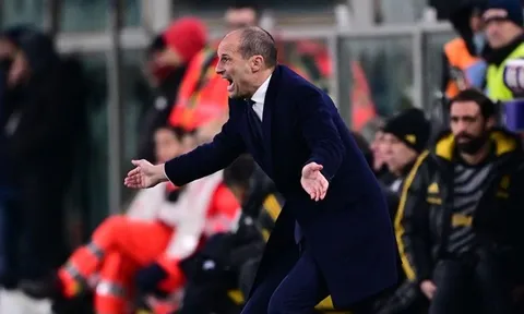 Max Allegri vẫn hài lòng dù Juventus không thắng
