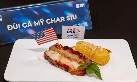Đùi gà Mỹ xá xíu: Sự giao thoa giữa ẩm thực truyền thống và kỹ thuật chế biến hiện đại