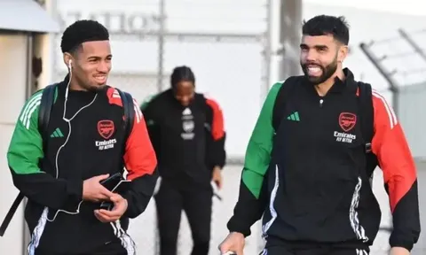 David Raya và Ethan Nwaneri có số áo mới tại Arsenal