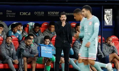 Atletico Madrid hụt hơi tại La Liga năm 2025