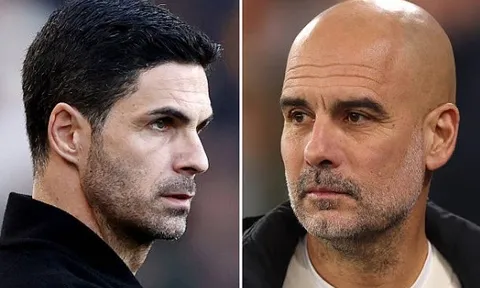 Đại chiến Man City - Arsenal: Khi Pep 'đá xoáy' bạn hiền Arteta