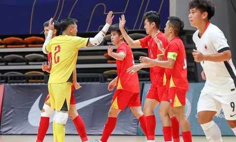 ĐT futsal Việt Nam đại thắng 9-1 trước Hồng Kông ngày ra quân giải châu Á