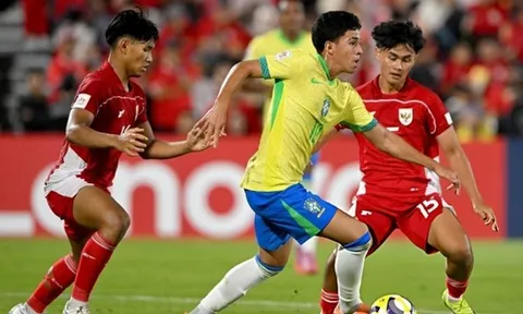Thua Brazil 0-4, U17 Indonesia đối mặt khó khăn tại U17 World Cup