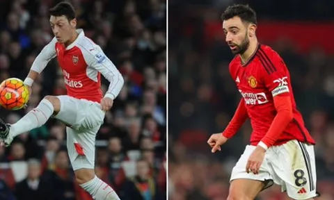 Siêu nhạc trưởng, Bruno ngang hàng với Ozil