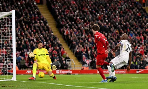 Trút giận lên West Ham, Liverpool hiên ngang tiến vào Bán kết