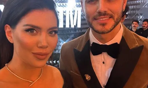 Wanda Nara "thả rông" vòng 1 ngày Icardi nhận giải