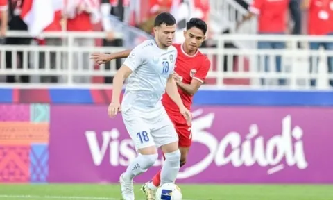 Bại trận trước Uzbekistan; U23 Indonesia hiện nguyên hình