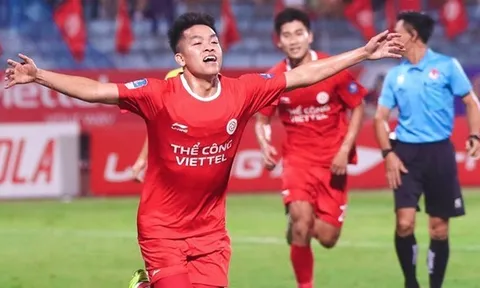 Thẻ đỏ, rượt đuổi kịch tính, Thể Công Viettel đánh bại PVF-CAND