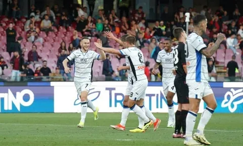 Ngược dòng Salernitana, Atalanta sáng cửa dự C1