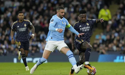 Khoảnh khắc ngỡ ngàng trận Man City - Real Madrid