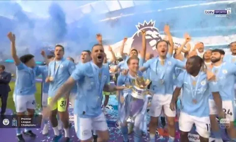 Man City vô địch, 4 cầu thủ không được nhận huy chương