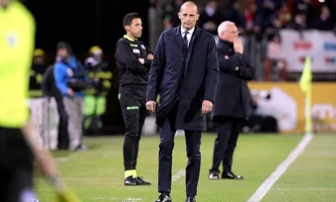 Mất điểm trước Cagliari, Allegri đổ lỗi mặt sân