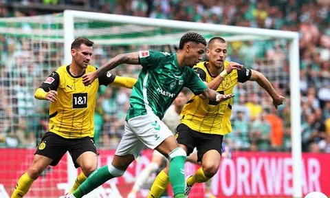 Bundesliga tối 31/8: Dortmund mất điểm, Stuttgart và Mainz 05 hoà kịch tính