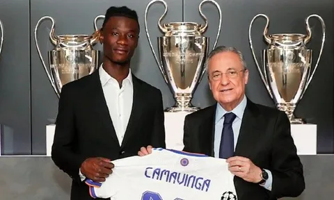 Camavinga là món quà vô giá mà Real có được