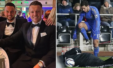 Cậu bé nhặt bóng bị Hazard đá vào người nay có giá trị 55 triệu bảng