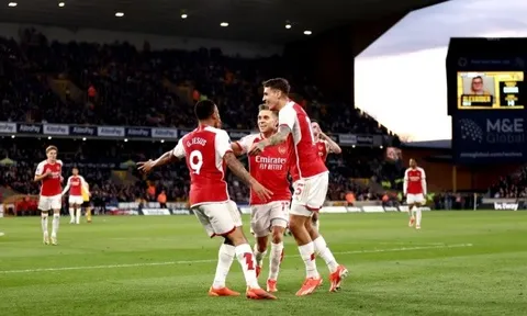 Cầu thủ tốt nhất và tệ nhất Arsenal trong chiến thắng trước Wolves