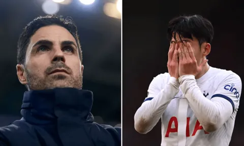 Arteta phản ứng đẳng cấp khi Son hỏng ăn trước Man City